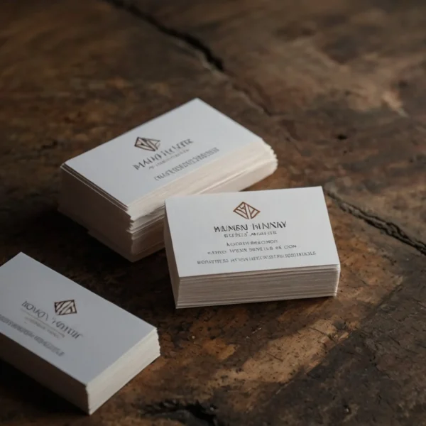 250 tarjetas de visita con laminado a 2 caras (Mate o Brillo)